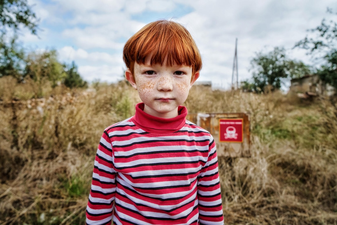 Life in Wartime Ukraine, Through a Child’s Eyes