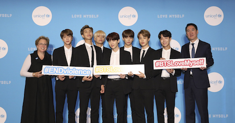 Unicef Usa And Btslovemyself Movement Join Forces To Endviolence Unicef Usa