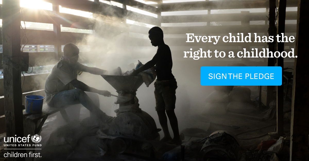 Help UNICEF Stop Child Labor