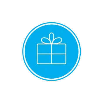 Wrapped gift icon