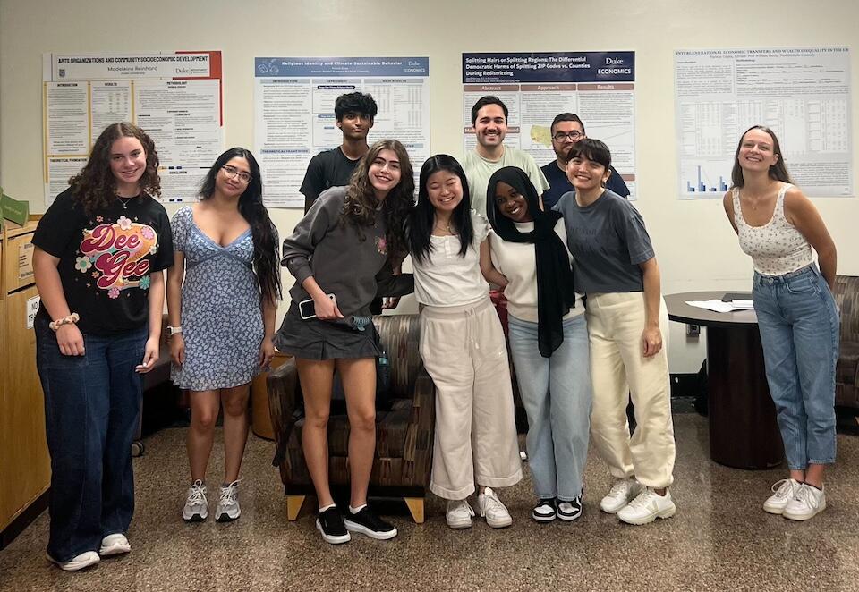 UNICEF Club members at Duke University.